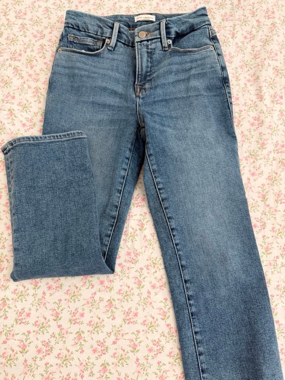 Good American straight jeans